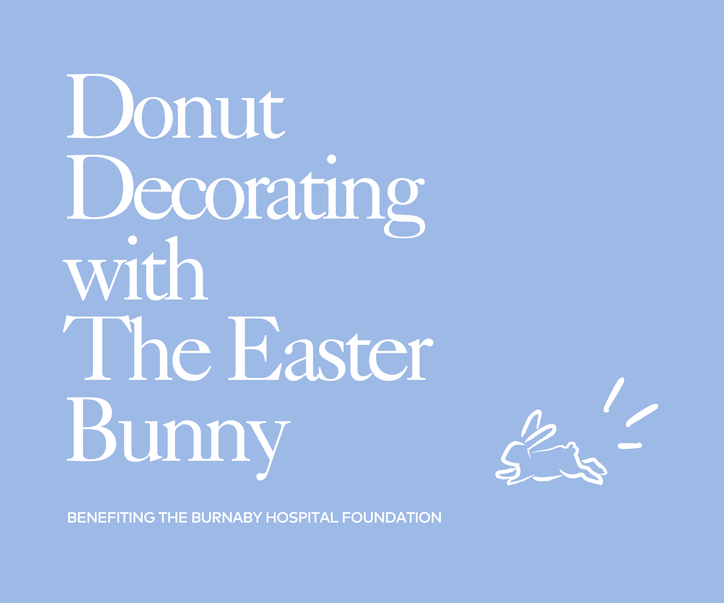 Donut Decorating with The Easter Bunny